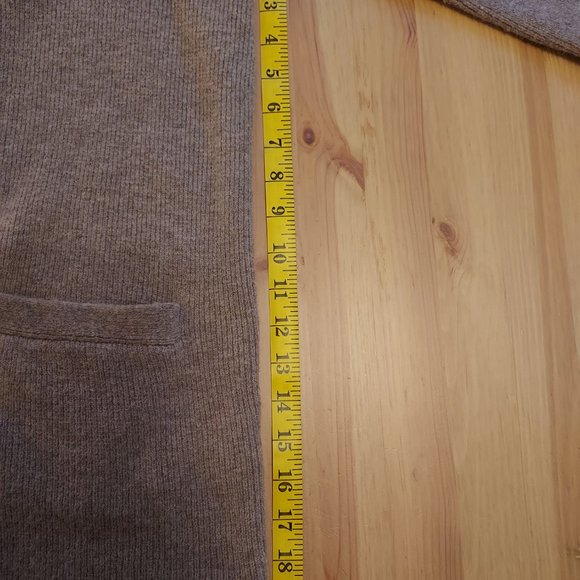 J.Crew  cardigan brown sweater M - Picture 10 of 11